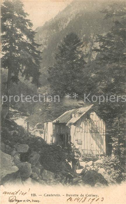 Cauterets Buvette de Cerisey