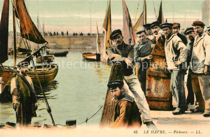 Le Havre Des Pêcheurs au Port