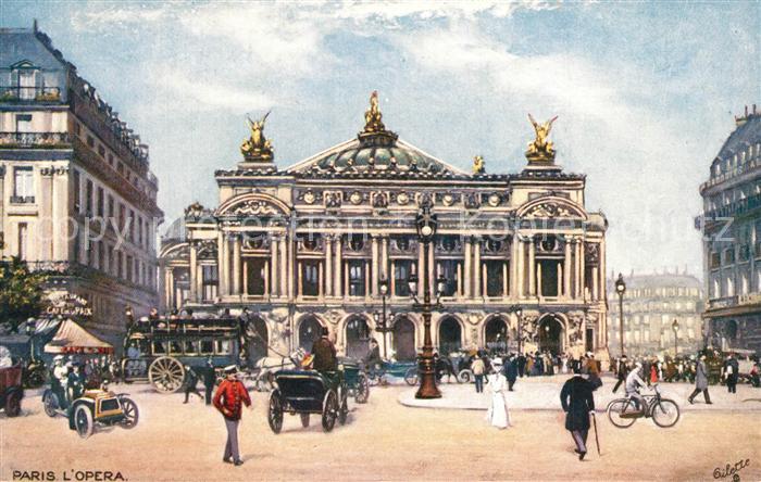 Paris Opera Oilette Serie 934 No. 20 Kuenstlerkarte