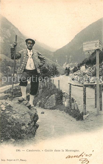 Cauterets Guide dans la Montage