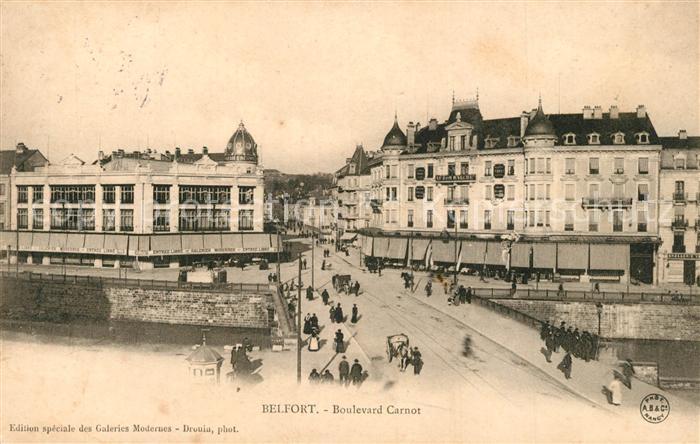Belfort Alsace Boulevard Carnot