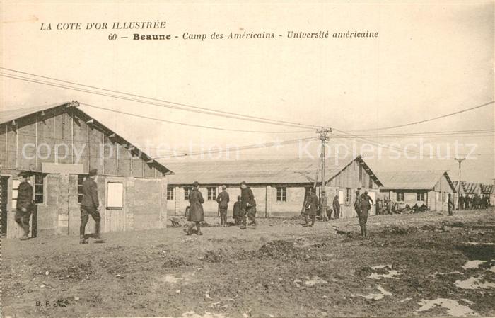 Beaune Cote d Or Burgund Camp des Américains Université américai