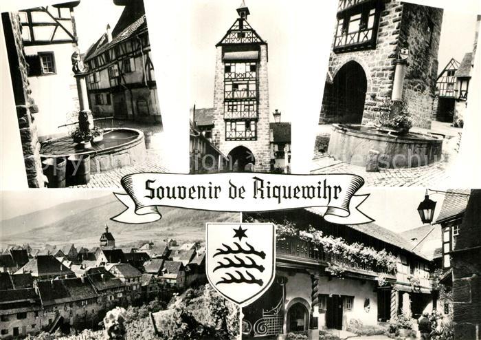 Riquewihr Haut Rhin Fontaine Doler Cour des Cigognes