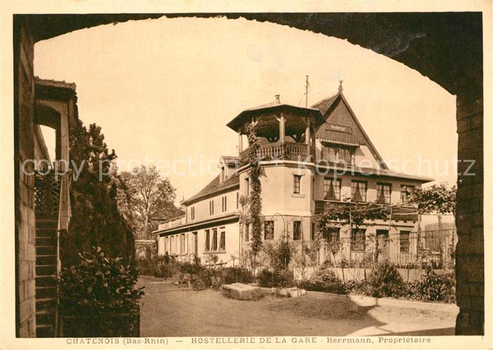 Chatenois Selestat-Erstein Hotellerie de la Gare