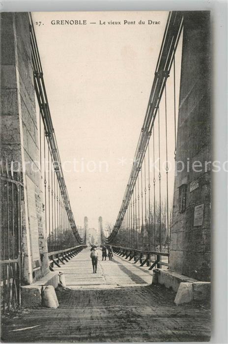 Grenoble Le vieux Pont du Drac