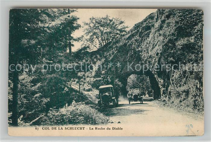 Col de la Schlucht La Roche du Diable