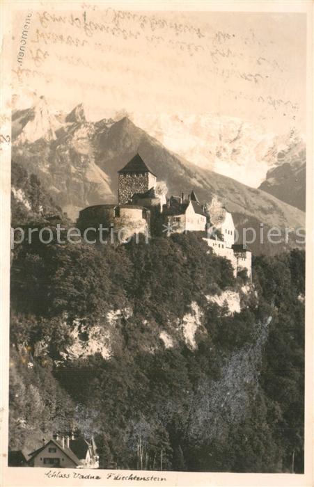 Liechtenstein Schloss Vaduz