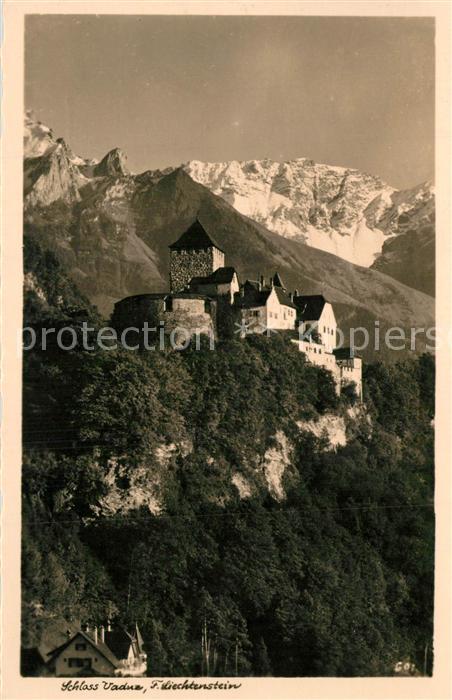 Liechtenstein Schloss Vaduz