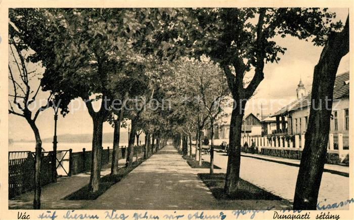 Vac  Dunaparti setany Uferpromenade an der Donau