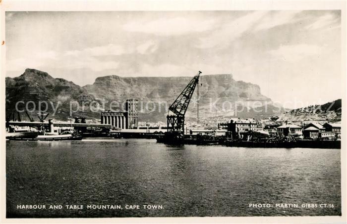 Cape Town Kaapstad Kapstadt Harbour and Table Mountain