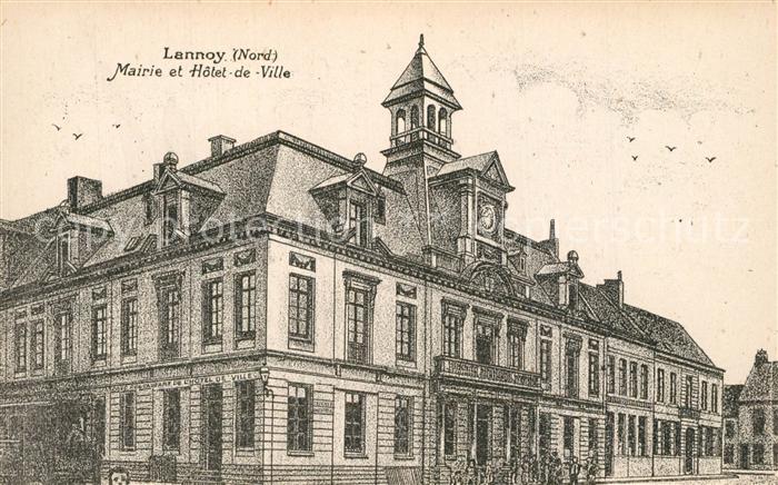 Lannoy Nord Mairie et Hotel de Ville