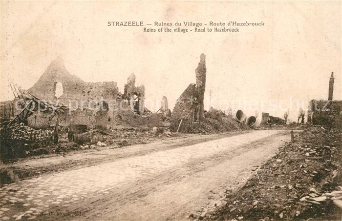 Strazeele Ruines du Village