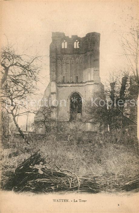 Watten La Tour Ruine