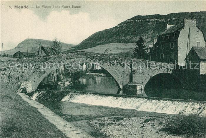 Mende Vieux Pont Notre Dame