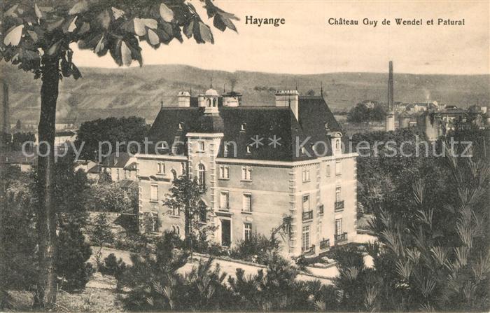 Hayange Chateau Guy de Wendel et Patural
