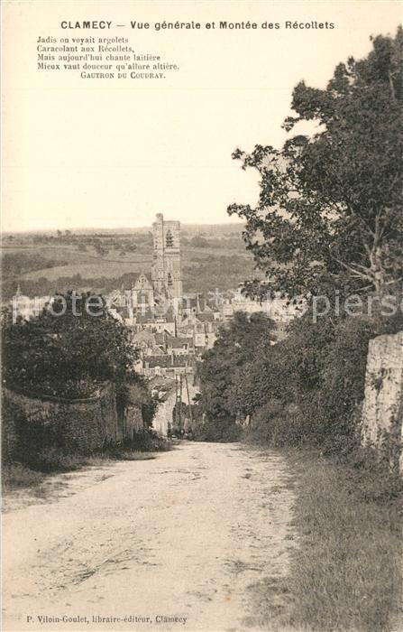 Clamecy Nievre Mont?e des R?collets