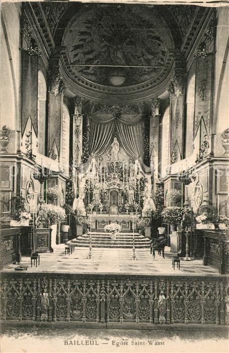 Bailleul Nord Eglise Saint Waast