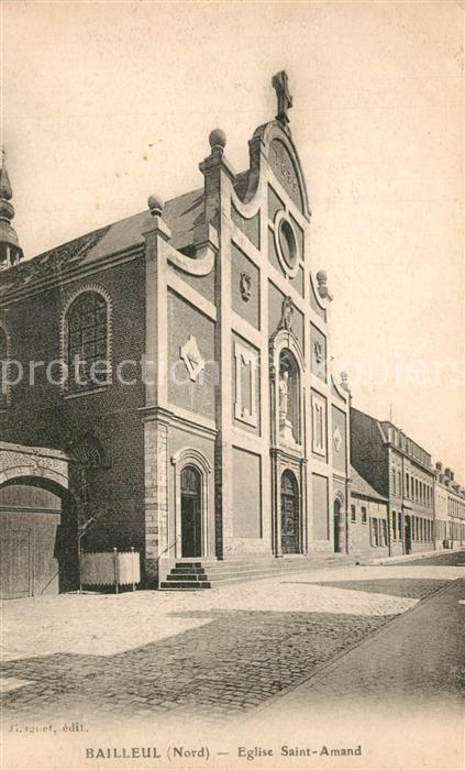 Bailleul Nord Eglise Saint Amand