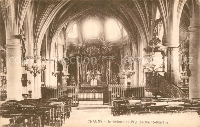 Chauny Aisne Eglies Saint Martin