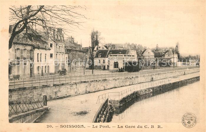 Soissons Aisne Le Port et Gare