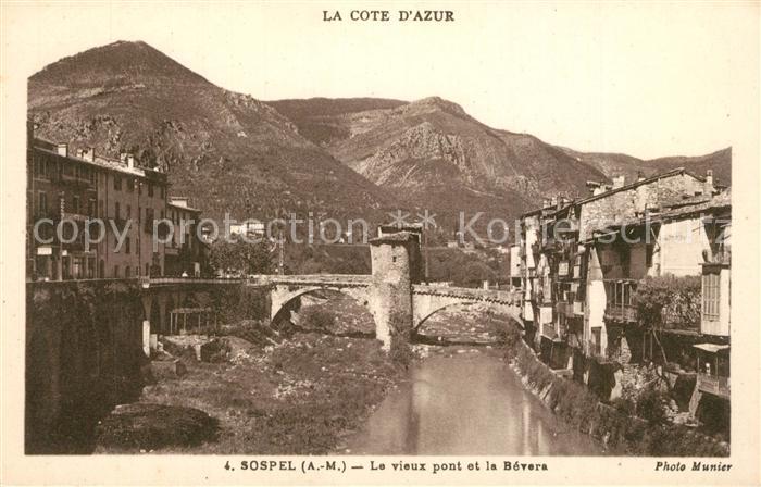 Sospel Pont et la B?vera