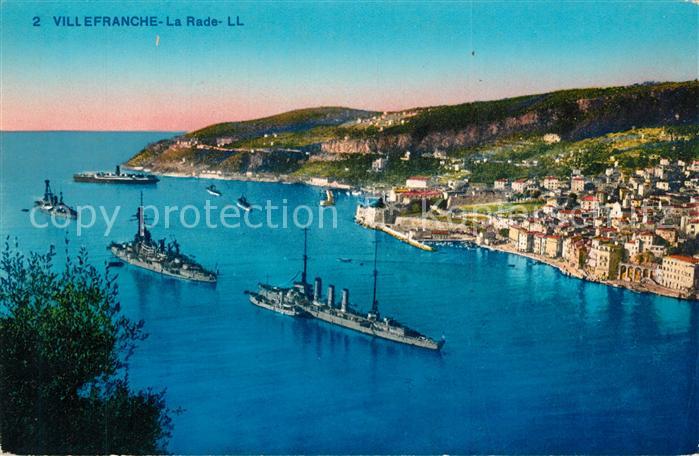 Villefranche-sur-Mer La Rade
