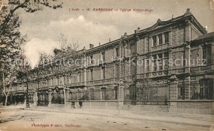 Narbonne Aude College Victor Hugo