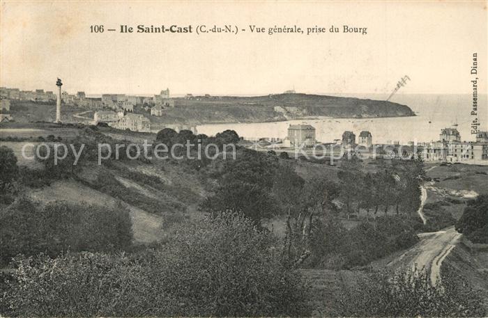 Saint-Cast-le-Guildo Ile Vue prise du Bourg