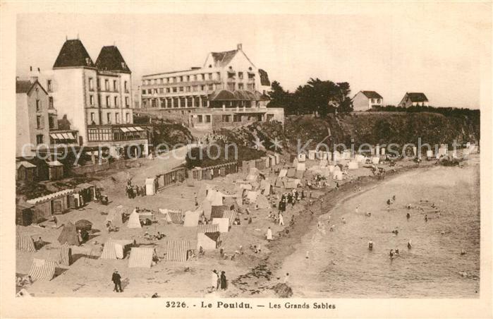 Le Pouldu Strand Grands Sables