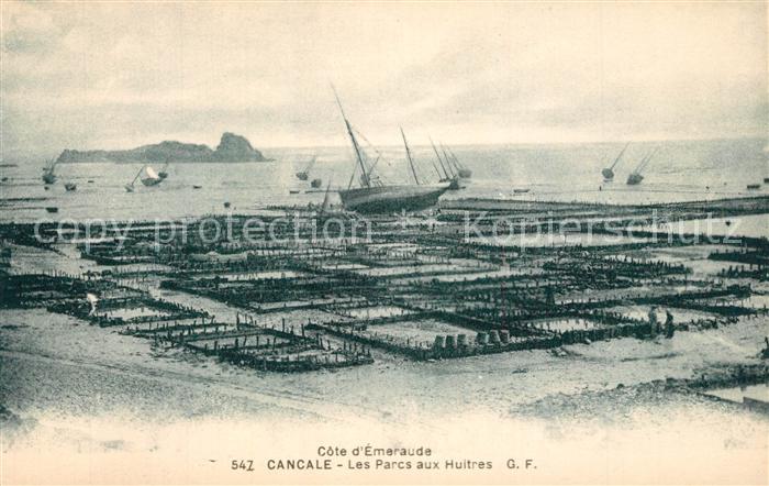 Cancale Les Parcs aux Huitres