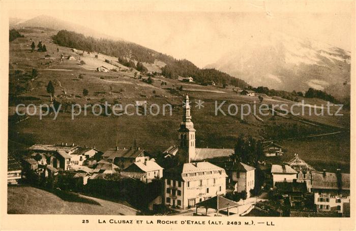 La Clusaz et la Roche d`Etale