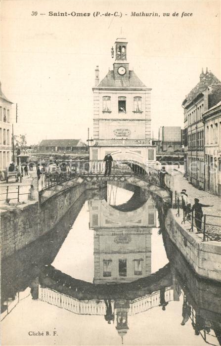 Saint-Omer Pas-de-Calais Mathurin vu de face