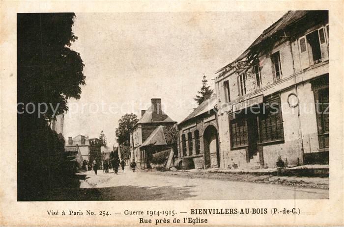 Bienvillers-au-Bois Rue pres de L_Eglise