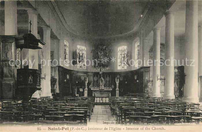 Saint-Pol-sur-Ternoise Eglise interieur