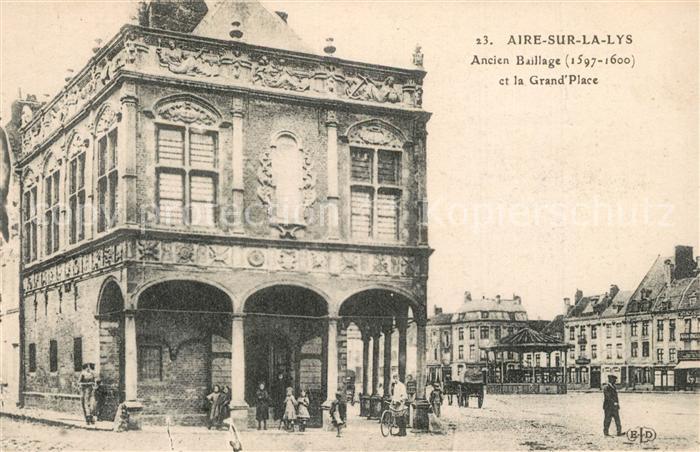 Aire-sur-la-Lys Ancien Baillage et la Grand Place