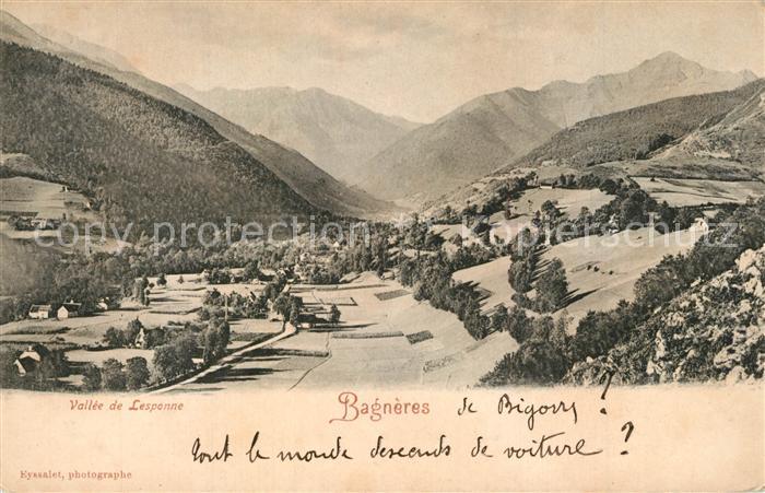 Bagneres-de-Bigorre Fliegeraufnahme Vallee de Lesponne