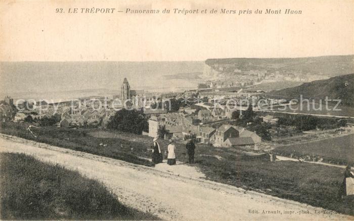 Le Treport avec de Mers pris du Mont Iluon