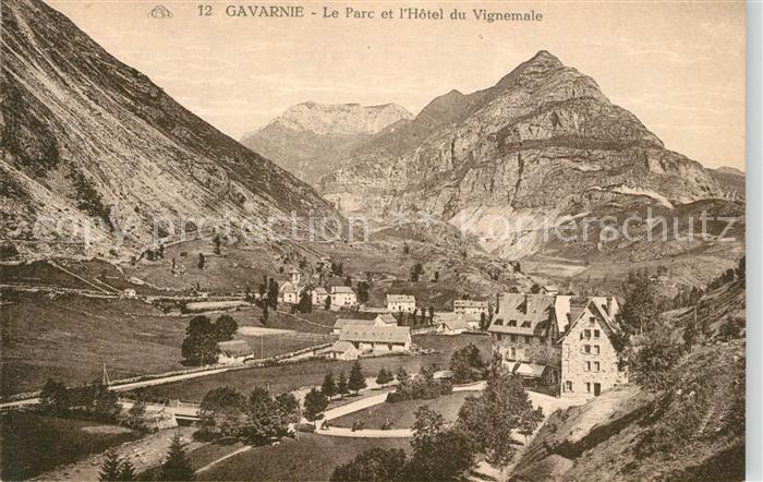 Gavarnie Hautes-Pyrenees Parc et L Hotel du Vignemale