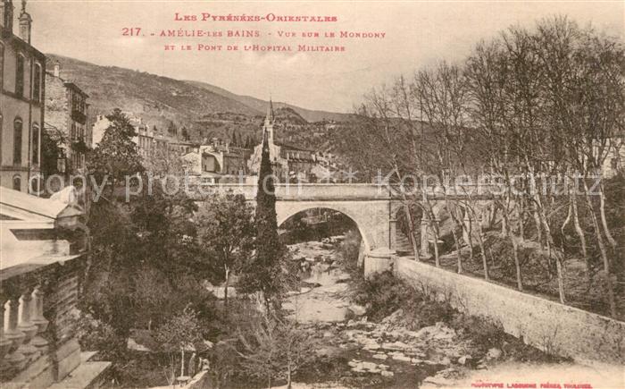 Amelie-les-Bains-Palalda Pont de L hoptal militaire