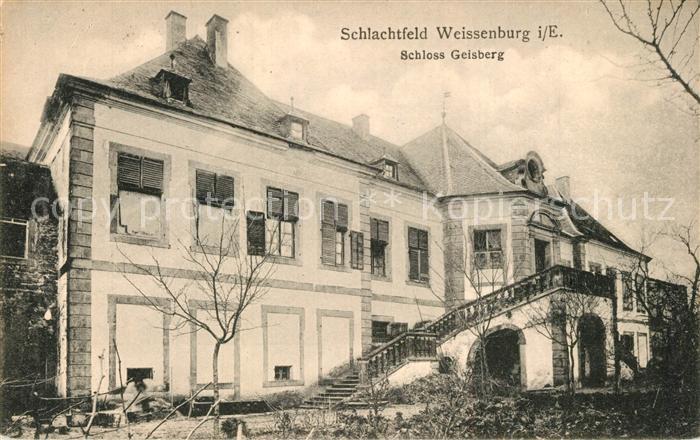 Weissenburg Elsass Schloss Geisberg