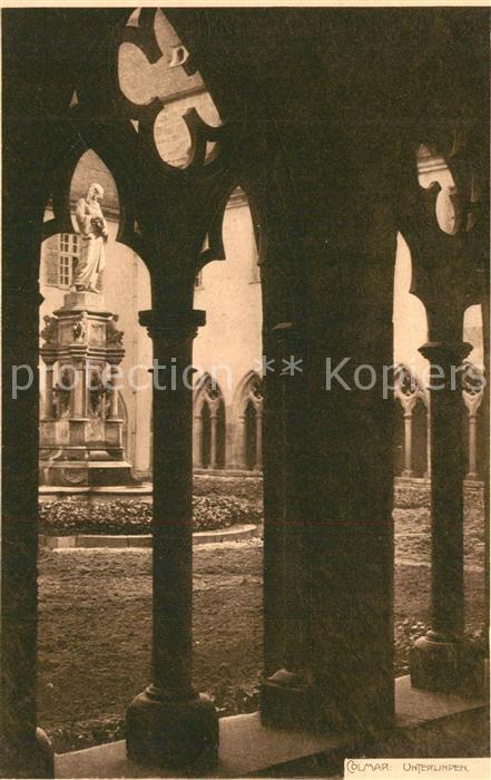 Strasbourg Alsace Unterlinden Kreuzgang