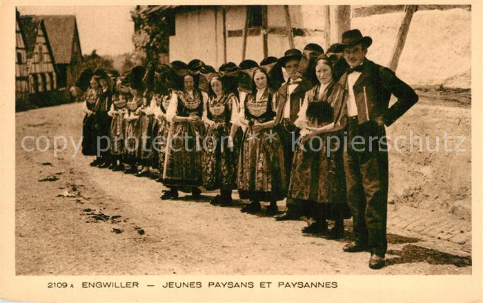 Engwiller Jeunes Paysans et Paysannes Tracht