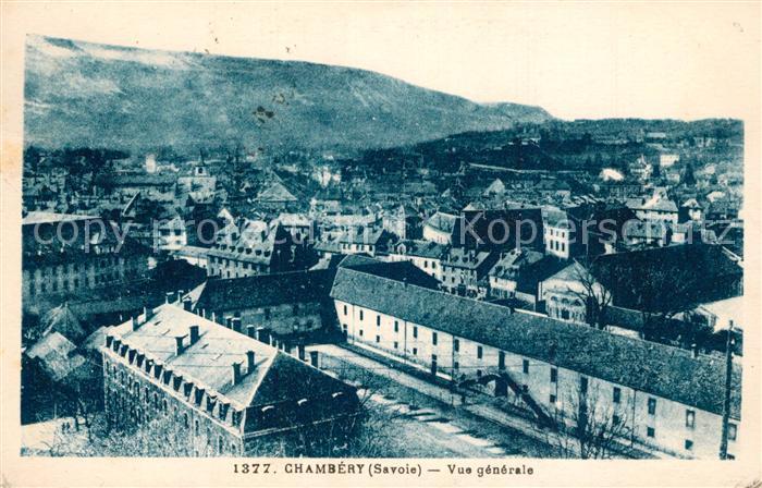 Chambery Savoie Fliegeraufnahme