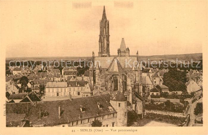 Senlis Oise Kirchenpartie
