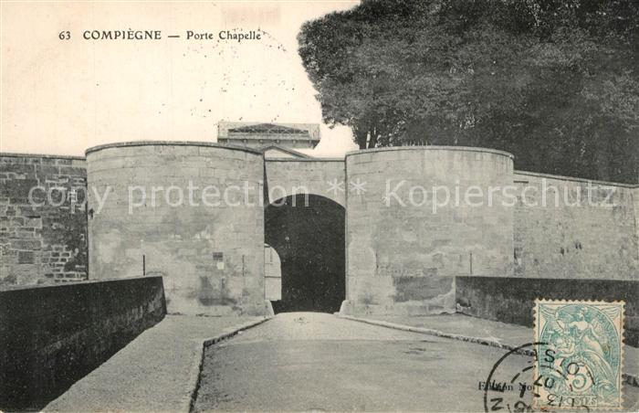 Compiegne Oise Port Chapelle