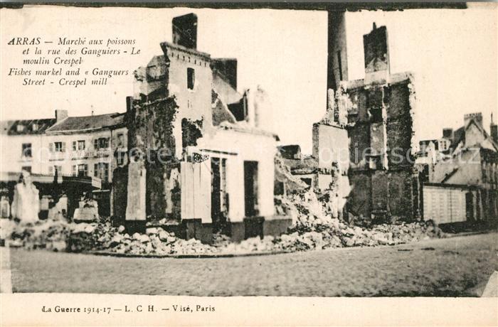 Arras Pas-de-Calais March? aux poissons et la rue des Ganguiers