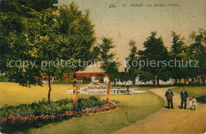 Arras Pas-de-Calais Le Jardin Public