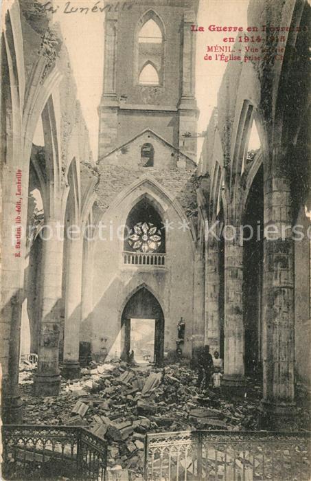 Luneville Eglise Ruine