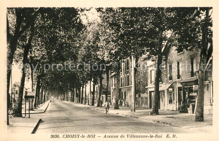 Choisy-le-Roi Avneue de Villeneuve le Roi