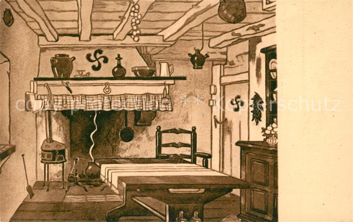 Biarritz Pyrenees Atlantiques Pays Basque Maison Cuisine